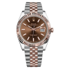 Đồng Hồ Rolex Datejust 41mm Steel & Everose Gold Chocolate Dial 126331 - anh 1